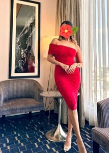 Urbanic red bodycon dress