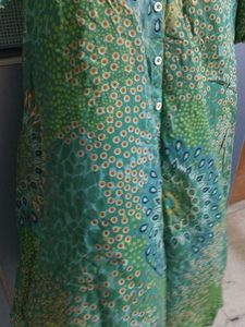 Green Anarkali Kurti