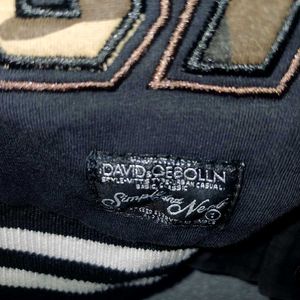 💥Black men&#39;s Varsity basJacket