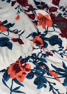 Floral Print Mini Dress