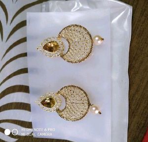 New Earrings With Locket Set Free Not Chain