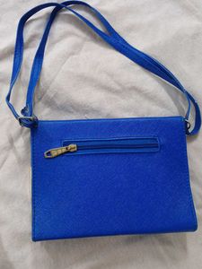 Blue Crossbody Bag