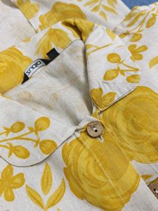 Beigh yellow Vintage Style Dress