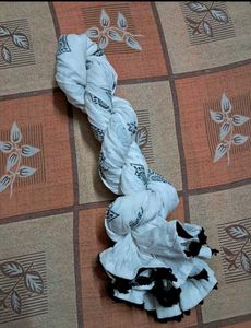 White Dupatta