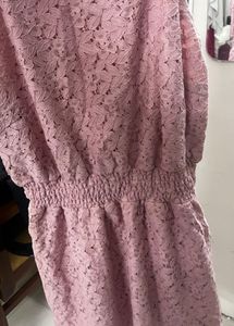 Pink Lace Sundress