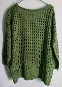 Green Knit Sweater