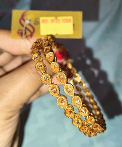 Elegant Gold Bangles