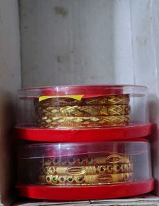 Golden Bangles Set For Kids