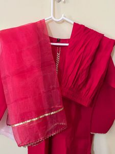 Pink Kurti Set