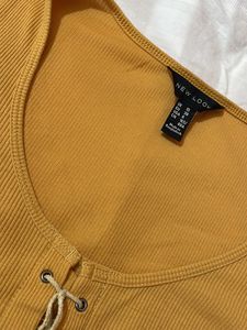 Mustard Yellow Top