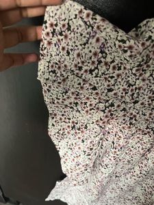 Floral Ruffle Sleeve Top