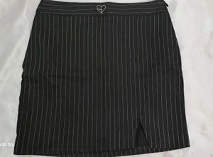 Striped Mini Skirt