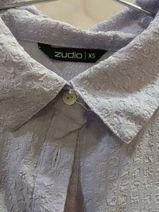 Zudio lavender shirt