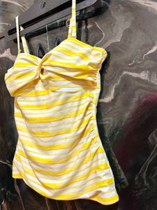 Striped Bikini Top