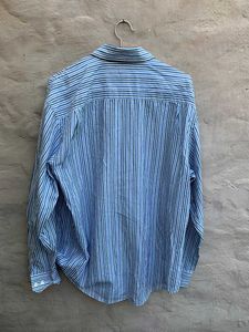 Van Heusen Striped Blue Shirt
