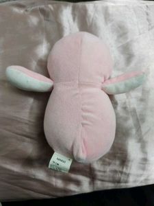 cute pink penguin plushie