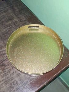 Gold Glitter Serving Tray