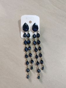 Beautiful Heavy Navy Blue Earrings 🥰🥰🥰