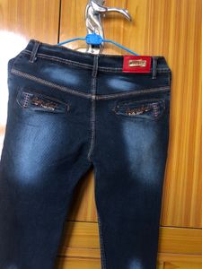 Dark Wash Denim Jeans