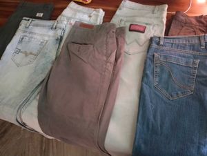 Combo Of 7 Pants and Jeans