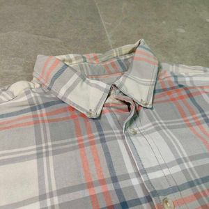 Merona XL Plaid Button-Down Shirt