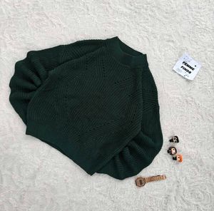 H&M Green Knit Sweater