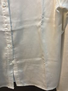 White Satin Finish Shirt
