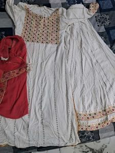 Sharara Suit With Beautiful Dupatta 😍