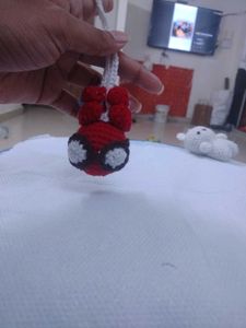 Crochet Spiderman Charm