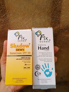 Buy Sunscreen Get Hand Cream Free