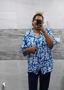 Plus Size Shirt Cum Dress