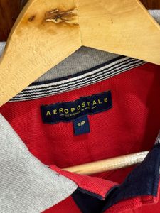 Aeropostale Red Polo Tshirt (size Small)