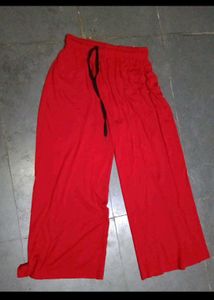 Unused red Palazzo