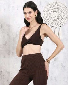 Shein Adjustable Spaghetti Strap Twisted Front Top