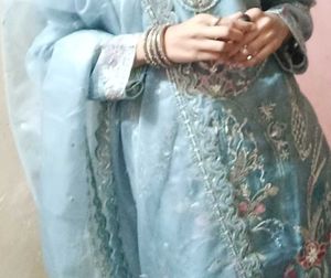 Blue Embroidered Pakistani Suit 1500