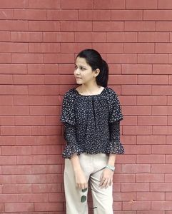 Floral Smocked Top