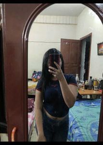 Navy Blue Tommy Hilfiger Top