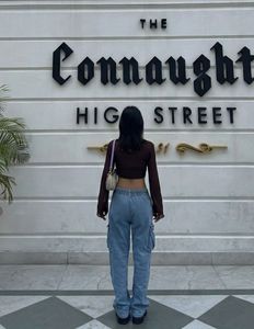 Low Rise Cargo Jeans