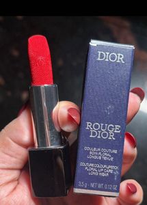 Dior Rogue Velvet Lipstick In Shade 999Velvet
