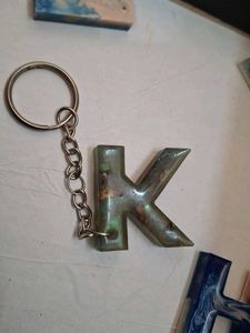 &#34;K&#34; letter Keychain