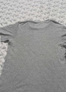 Gray Patterned T-shirt