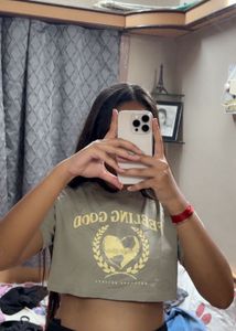 H&M crop tee