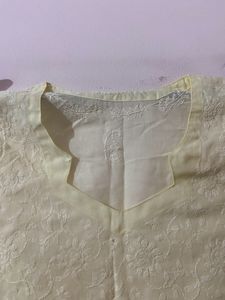 Transparant printed Kurti