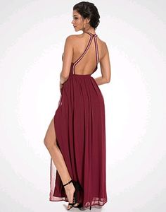 Burgundy Gown
