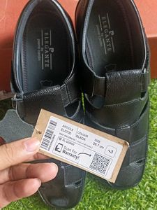 Pierre Cardin Black Sandals