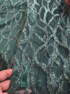 Emerald Green One-Shoulder Gown