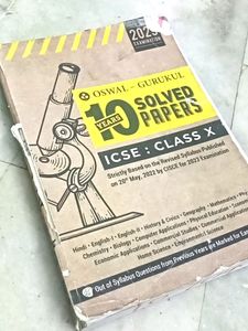 Oswal Class 10 Isce Previous Ten Year Question Pap