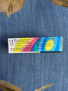 Colored Monthly Lens, Case And Solution