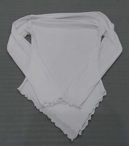 White Long Sleeve Top