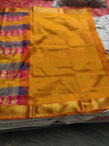 Bridal korvai kanchipuram Silk Saree